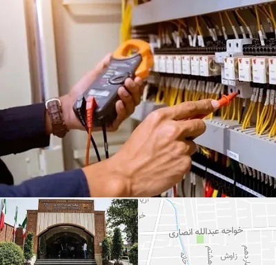 برق کشی ساختمان در خواجه عبدالله