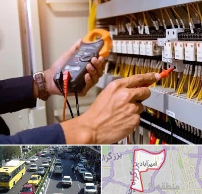 برق کشی ساختمان در امیرآباد