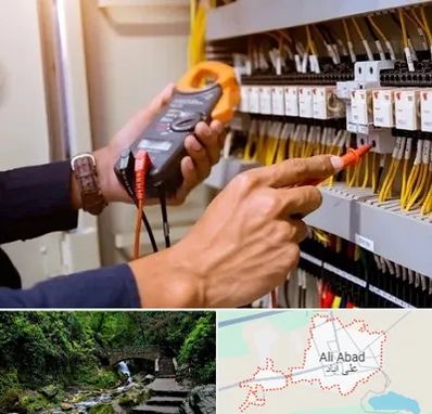 برق کشی ساختمان در علی‌ آباد کتول