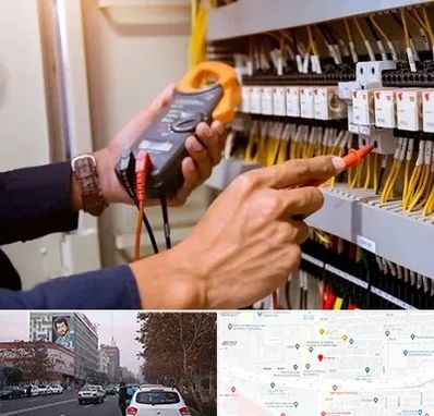 برق کشی ساختمان در کارگر شمالی