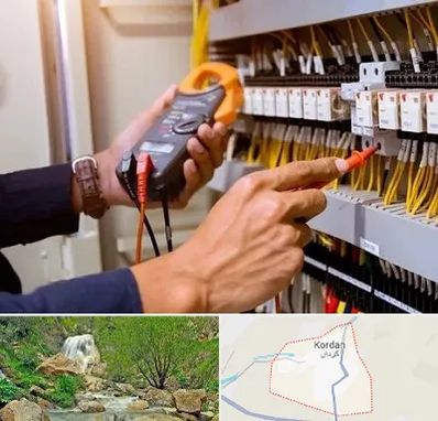 برق کشی ساختمان در کردان