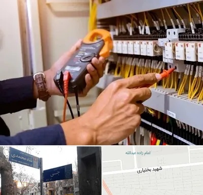 برق کشی ساختمان در سی متری جی