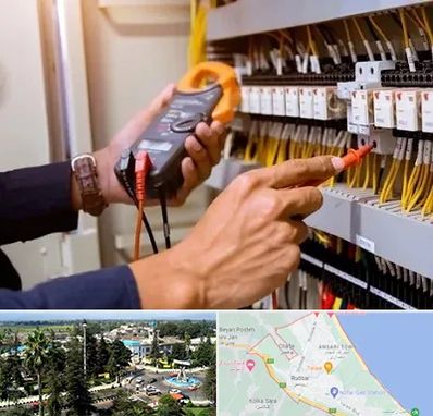 برق کشی ساختمان در رودسر