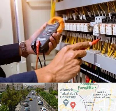 برق کشی ساختمان در شهران