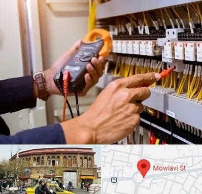 برق کشی ساختمان در مولوی