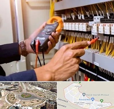 برق کشی ساختمان در پرند