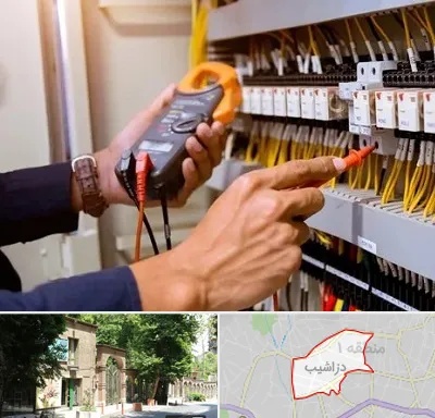 برق کشی ساختمان در دزاشیب