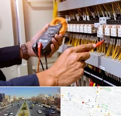 برق کشی ساختمان در بلوار معلم مشهد