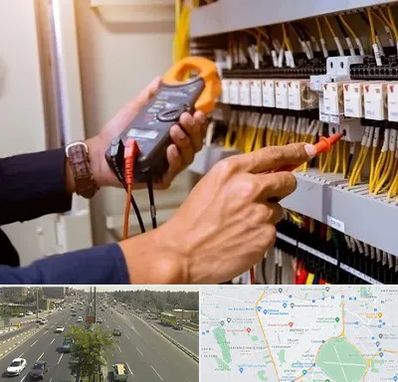 برق کشی ساختمان در منطقه 17 تهران