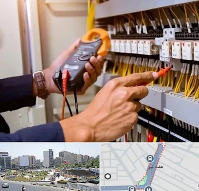 برق کشی ساختمان در هفت تیر