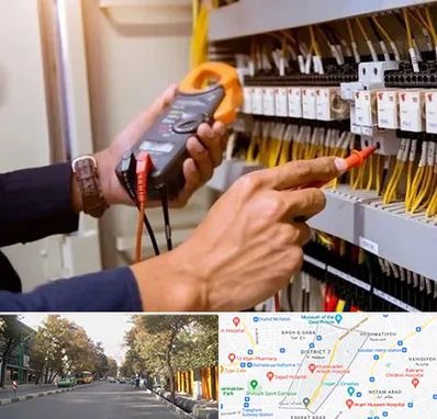 برق کشی ساختمان در شریعتی