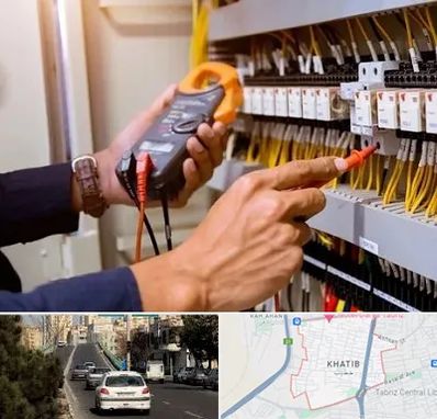 برق کشی ساختمان در خطیب تبریز