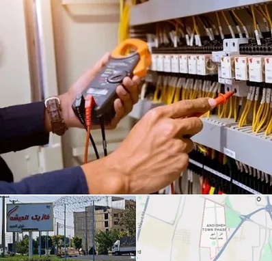 برق کشی ساختمان در فاز یک اندیشه