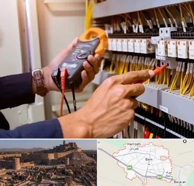 برق کشی ساختمان در بم