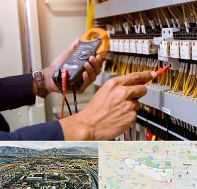 برق کشی ساختمان در منطقه 21 تهران