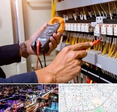 برق کشی ساختمان در منظریه رشت