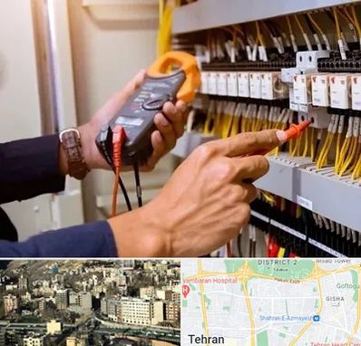 برق کشی ساختمان در مرزداران