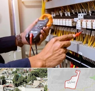 برق کشی ساختمان در جماران
