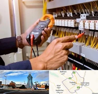 برق کشی ساختمان در تایباد
