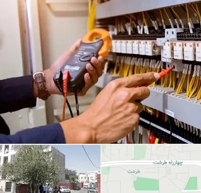برق کشی ساختمان در طرشت