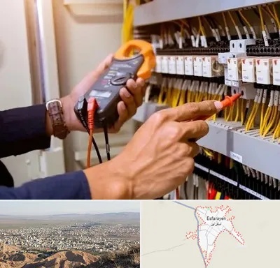 برق کشی ساختمان در اسفراین