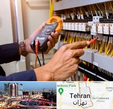 برق کشی ساختمان در صادقیه