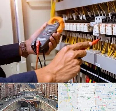 برق کشی ساختمان در منطقه 10 تهران