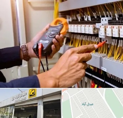 برق کشی ساختمان در عبدل آباد