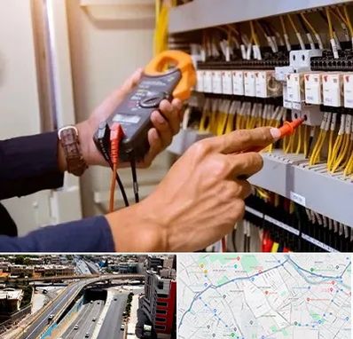 برق کشی ساختمان در ستارخان شیراز