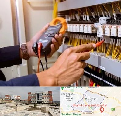 برق کشی ساختمان در حکیمیه