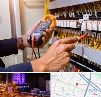 برق کشی ساختمان در آبرسان تبریز