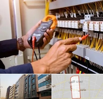 برق کشی ساختمان در نجات اللهی