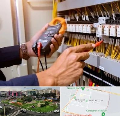 برق کشی ساختمان در تهرانسر