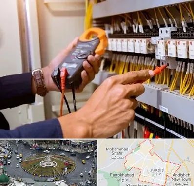 برق کشی ساختمان در فردیس کرج