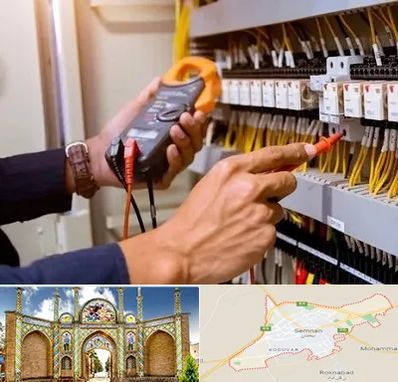 برق کشی ساختمان در سمنان