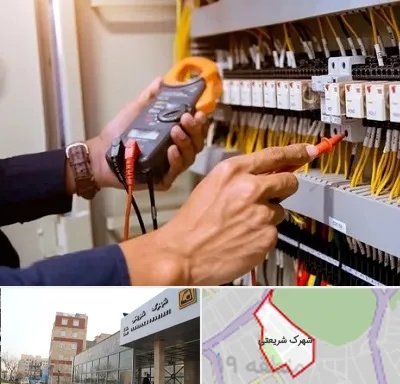 برق کشی ساختمان در شهرک شریعتی