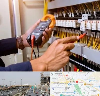 برق کشی ساختمان در بلوار توس مشهد