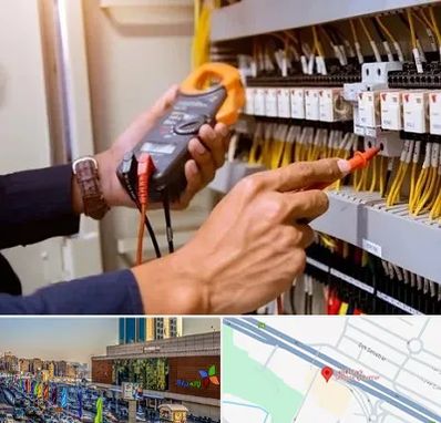 برق کشی ساختمان در لاله پارک تبریز