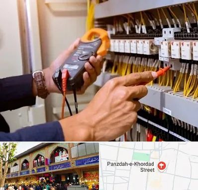 برق کشی ساختمان در 15 خرداد