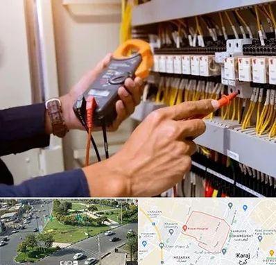 برق کشی ساختمان در شاهین ویلا کرج