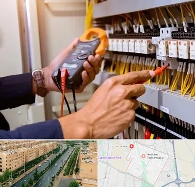 برق کشی ساختمان در فاز سه اندیشه