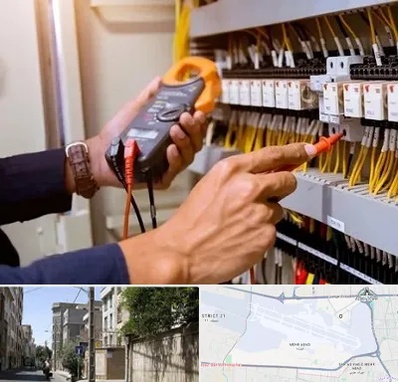 برق کشی ساختمان در مهرآباد