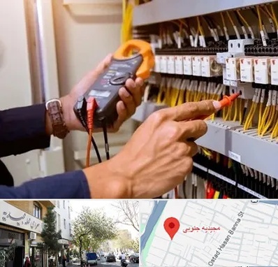 برق کشی ساختمان در مجیدیه جنوبی