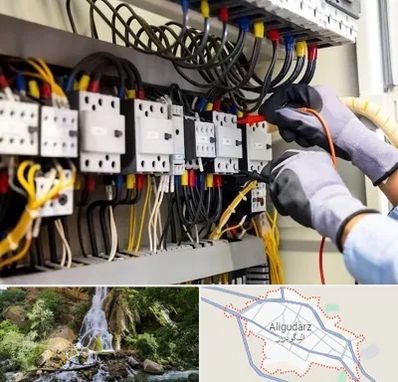 رفع اتصالی برق در الیگودرز