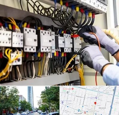 رفع اتصالی برق در امامت مشهد