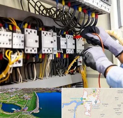 رفع اتصالی برق در مهاباد