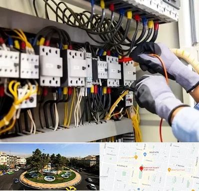 رفع اتصالی برق در هفت حوض