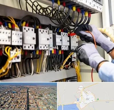رفع اتصالی برق در بندر ماهشهر