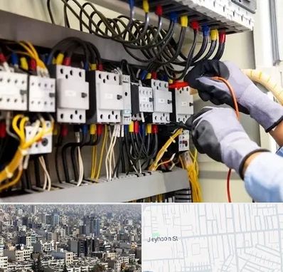 رفع اتصالی برق در جیحون