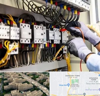 رفع اتصالی برق در اکباتان